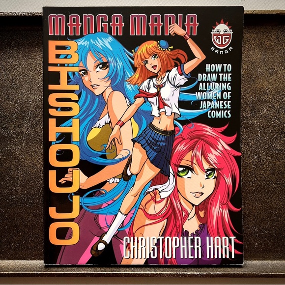 BOOK • “Manga Mania: Bishoujo” Drawing Book • - Picture 1 of 11